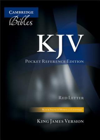 Kniha KJV Pocket Reference Bible, Black French Morocco Leather, Thumb Index, Red-letter Text, KJ243:XRI 