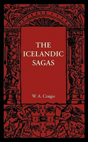 Kniha Icelandic Sagas W. A. Craigie
