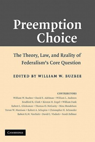 Boek Preemption Choice William W. Buzbee