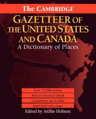 Könyv Cambridge Gazetteer of the USA and Canada Archie Hobson