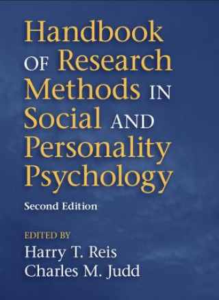 Książka Handbook of Research Methods in Social and Personality Psychology Harry T. ReisCharles M. Judd