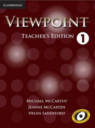 Knjiga Viewpoint Level 1 Teacher's Edition with Assessment Audio CD/CD-ROM Michael McCarthyJeanne McCartenHelen Sandiford