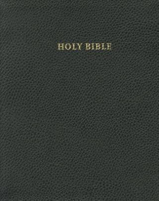 Carte NKJV Aquila Wide Margin Reference Bible, Black Calf Split Leather, Red-letter Text, NK744:XRM 