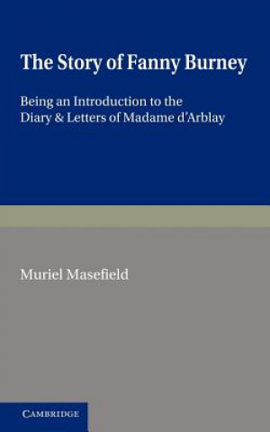 Buch Story of Fanny Burney Muriel Masefield