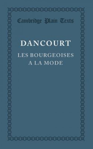 Buch Les bourgeoises a la mode Florent Carton Dancourt