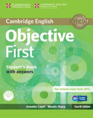 Knjiga Objective First Student's Book with Answers with CD-ROM Annette Capel