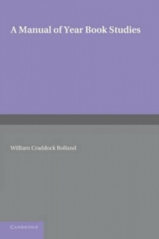 Buch Manual of Year Book Studies William Craddock Bolland