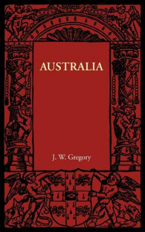 Carte Australia J. W. Gregory