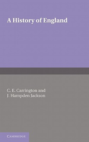 Book History of England C. E. CarringtonJ. Hampden Jackson