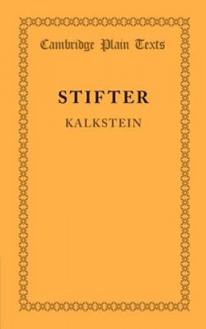 Kniha Kalkstein Adalbert Stifter