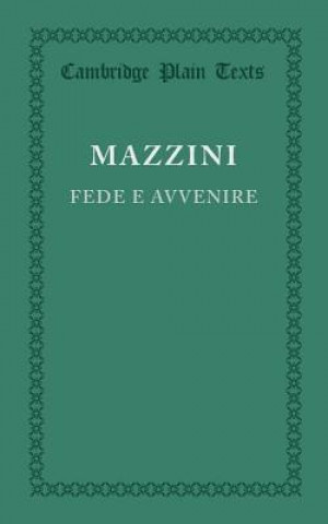 Knjiga Fede e avvenire Giuseppe Mazzini