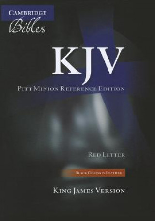 Könyv KJV Pitt Minion Reference Bible, Black Goatskin Leather, Red-letter Text, KJ446:XR 