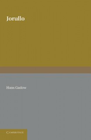 Knjiga Jorullo Hans Gadow