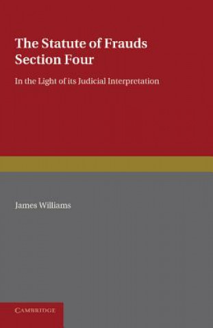 Könyv Statute of Frauds Section Four James Williams
