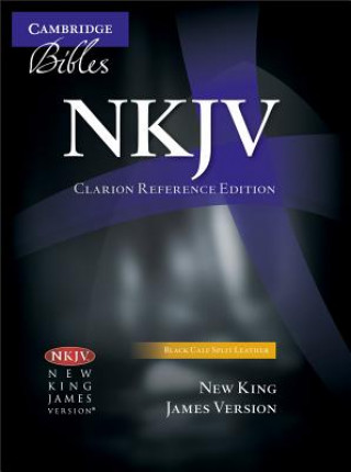 Книга NKJV Clarion Reference Bible, Black Calf Split Leather, NK484:X Cambridge University Press