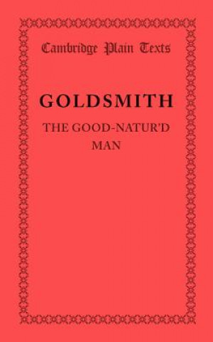 Książka Good-Natur'd Man Oliver Goldsmith