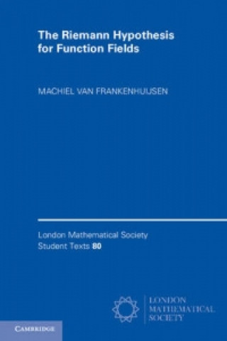 Kniha Riemann Hypothesis for Function Fields Machiel van Frankenhuijsen