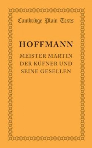 Carte Meister Martin der kufner und seine Gesellen E. T. A. Hoffmann