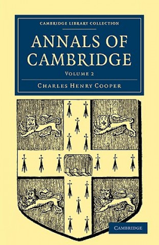 Libro Annals of Cambridge Charles Henry Cooper