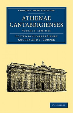 Book Athenae Cantabrigienses Charles Henry CooperT.  Cooper