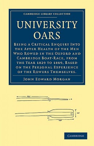 Kniha University Oars John Edward Morgan