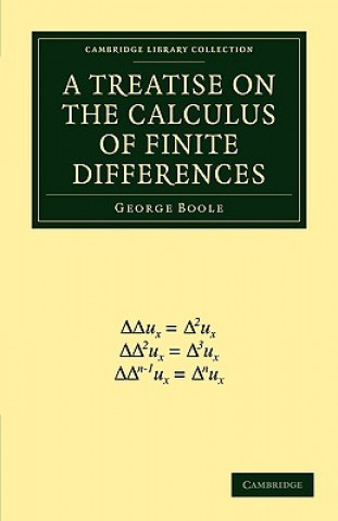 Buch Treatise on the Calculus of Finite Differences George Boole