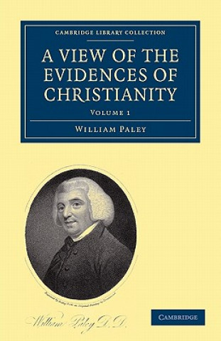 Kniha View of the Evidences of Christianity William Paley