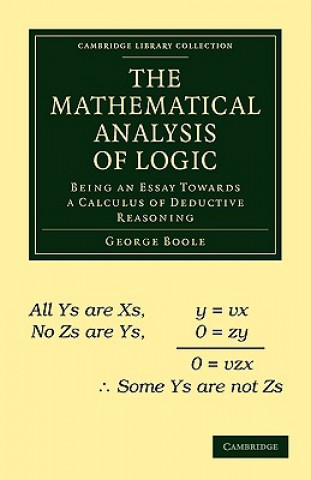 Kniha Mathematical Analysis of Logic George Boole