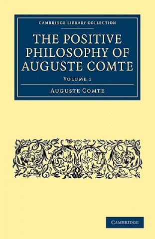 Libro Positive Philosophy of Auguste Comte Auguste ComteHarriet Martineau