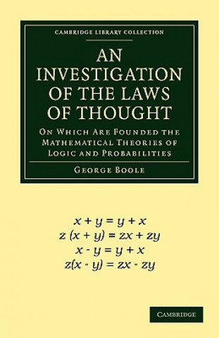 Carte Investigation of the Laws of Thought George Boole