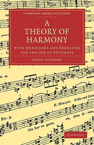 Kniha Theory of Harmony John Stainer