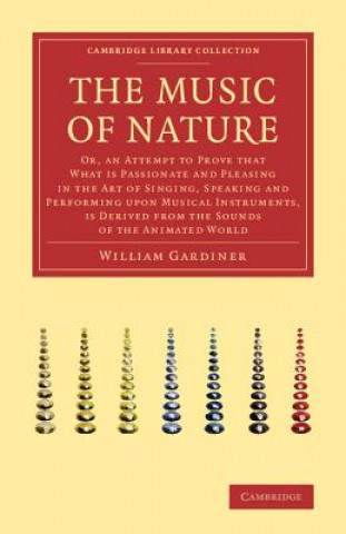 Book Music of Nature William Gardiner