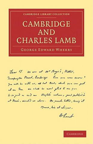Kniha Cambridge and Charles Lamb George Edward Wherry