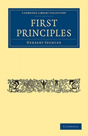 Carte First Principles Herbert Spencer