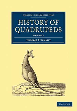 Book History of Quadrupeds Thomas Pennant
