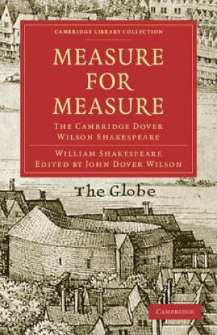 Carte Measure for Measure William ShakespeareSir Arthur Quiller-CouchJohn  Dover Wilson