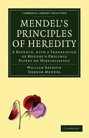 Kniha Mendel's Principles of Heredity William BatesonGregor Mendel