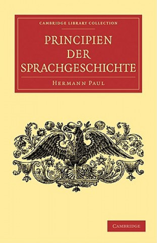 Kniha Principien der Sprachgeschichte Hermann Paul