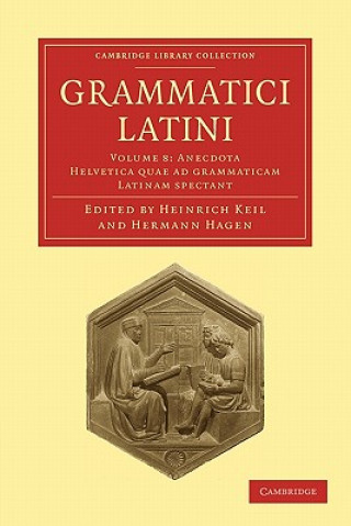 Carte Grammatici Latini Heinrich KeilMartin Hertz