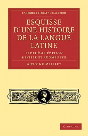 Buch Esquisse d'une histoire de la langue latine Antoine Meillet