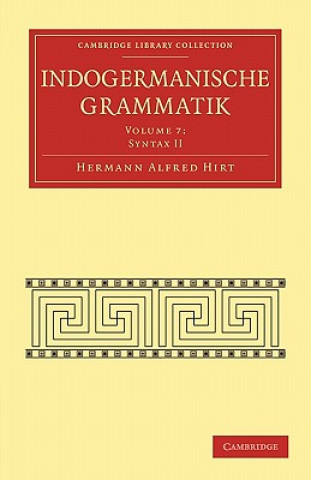 Book Indogermanische Grammatik Hermann Alfred Hirt