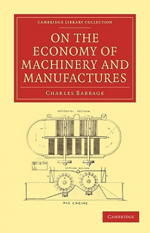 Könyv On the Economy of Machinery and Manufactures Charles Babbage