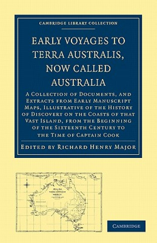 Livre Early Voyages to Terra Australis, Now Called Australia Richard Henry Major