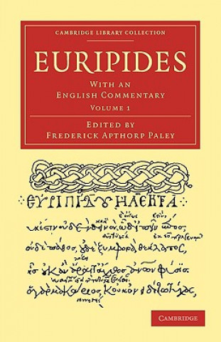 Carte Euripides Frederick Apthorp Paley