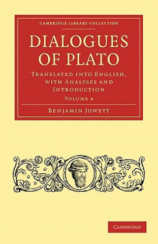 Kniha Dialogues of Plato Benjamin Jowett
