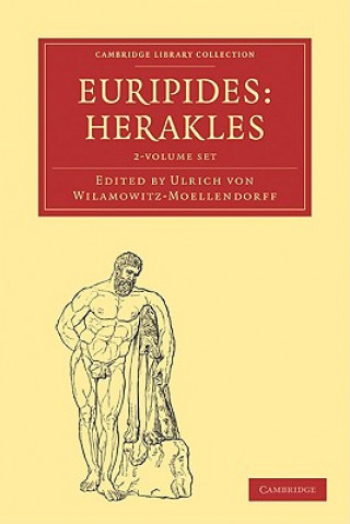 Könyv Euripides, Herakles 2 Volume Paperback Set Ulrich von Wilamowitz-Moellendorff