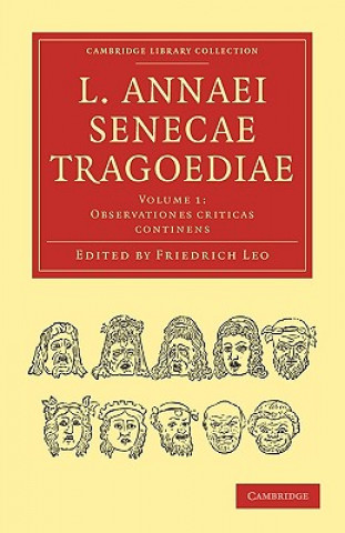 Könyv L. Annaei Senecae Tragoediae Friedrich Leo