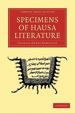 Książka Specimens of Hausa Literature Charles Henry Robinson