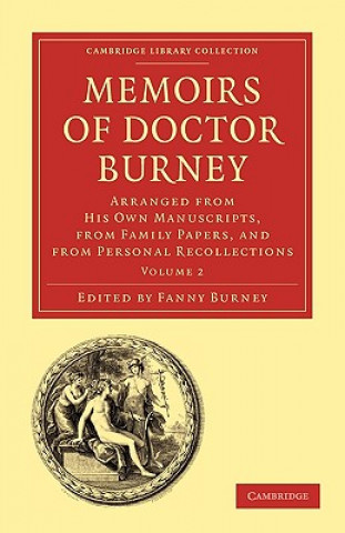 Könyv Memoirs of Doctor Burney Fanny Burney