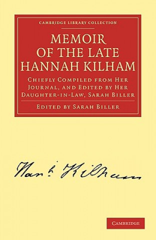 Buch Memoir of the Late Hannah Kilham Hannah KilhamSarah Biller